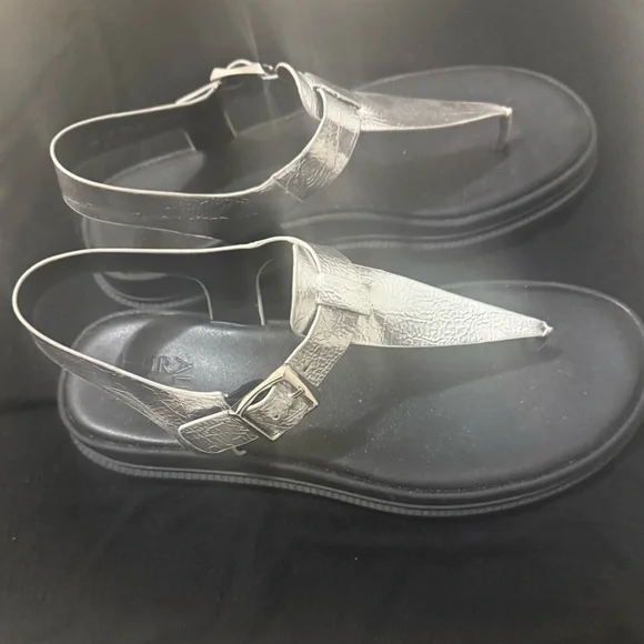 Silver Women's Sandals - Picture 5 of 5